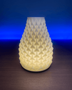 Dragon Egg Scale Table Lamp, 3D Printed Glowing Lampshade