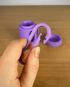 Textured Grip Dog Poop Bag Dispenser with Leash Clip