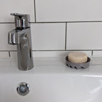 Harmonica Soap Dish, Self-Draining 3D Printed Bathroom Tray