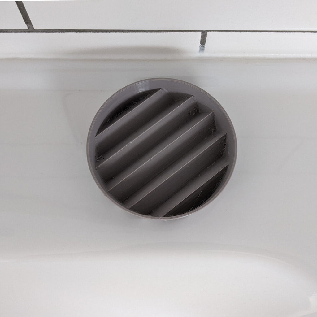 Harmonica Soap Dish, Self-Draining 3D Printed Bathroom Tray