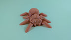 Articulated Spider Keychain, 3D Printed Halloween Fidget Toy