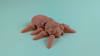 Articulated Spider Keychain, 3D Printed Halloween Fidget Toy