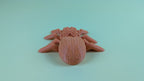 Articulated Spider Keychain, 3D Printed Halloween Fidget Toy