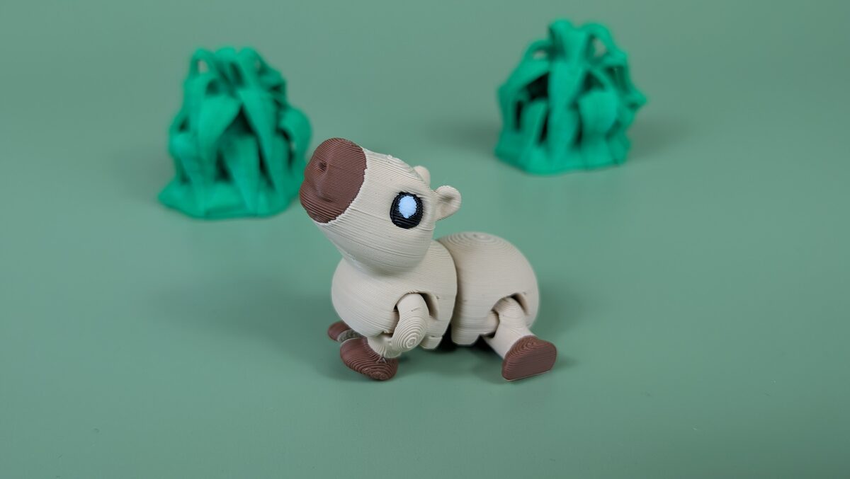 Capybara - Articulated Keychain Figure