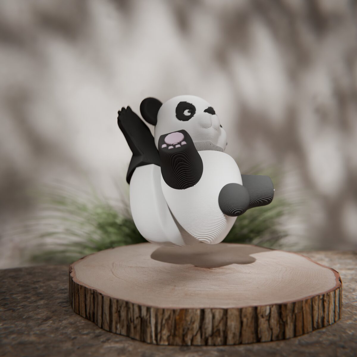 Panda - Articulated Figure Keychain