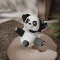 Articulated Panda Keychain, 3D Printed Poseable Figure