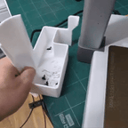Bambu Lab A1 Scrap Catcher Bin, 3D Printed Printer Mod