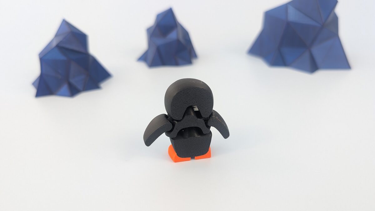 Penguin - Articulated Figure Keychain