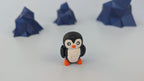 Articulated Penguin Keychain, 3D Printed Fidget Figure