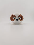 Flexi Shih Tzu Puppy Toy, 3D Printed Articulated Dog Figure
