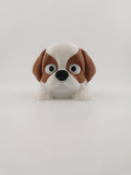 Flexi Shih Tzu Puppy Toy, 3D Printed Articulated Dog Figure