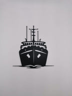 Classic Ship Bow Wall Art, 3D Printed Nautical Decor