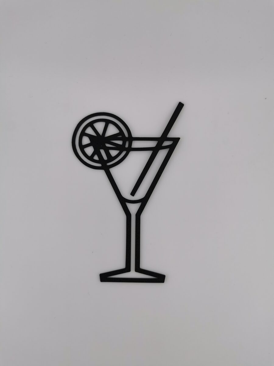 2D Cocktail Wall Art