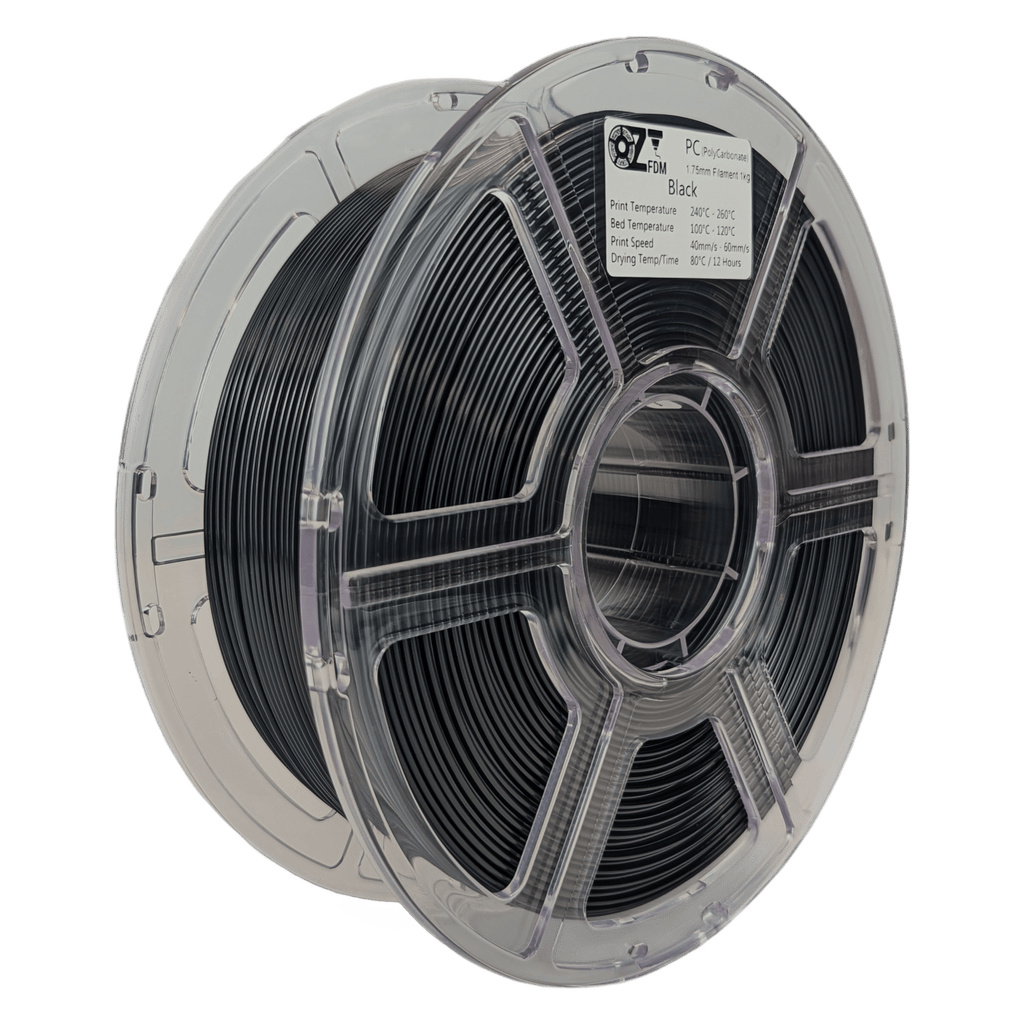 OzFDM PC (PolyCarbonate) 3D Printing Filament 1.75mm 1KG - OzFDM