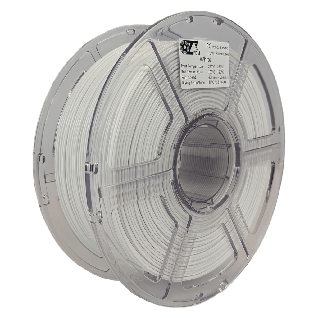 OzFDM PC (PolyCarbonate) 3D Printing Filament 1.75mm 1KG - OzFDM