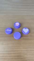 Personalised Ring Box, 3D Printed Proposal Gift with Screw Lid