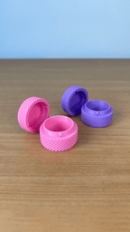 Personalised Ring Box, 3D Printed Proposal Gift with Screw Lid