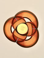 Sakura Blossom Pendant Light Shade, 3D Printed Flower Lamp