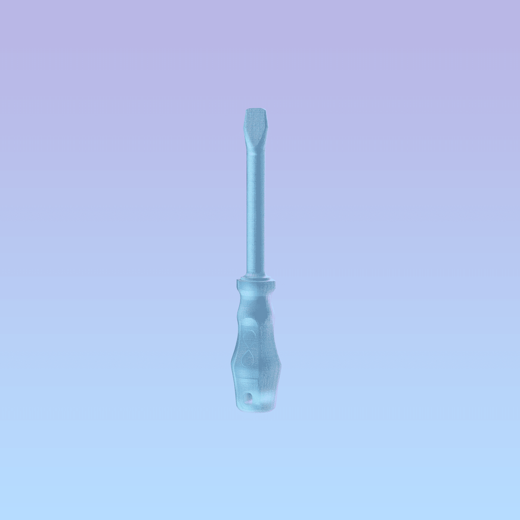 Toy Screwdriver, 3D Printed Kids Pretend Play Tool