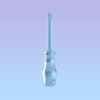 Toy Screwdriver, 3D Printed Kids Pretend Play Tool