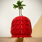 Seamless Arch Planter Pot, 3D Printed PETG Plant Pot with Saucer