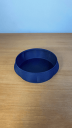 Woven Stackable Desk Organizer Bowl, 3D Printed Storage