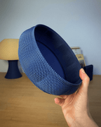 Woven Stackable Desk Organizer Bowl, 3D Printed Storage