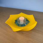 Spira Fluted Centerpiece Bowl, 3D Printed Spiral Decor Bowl