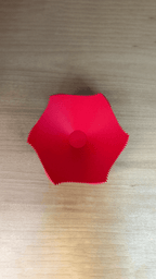 Spira Fluted Centerpiece Bowl, 3D Printed Spiral Decor Bowl