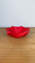 Spira Fluted Centerpiece Bowl, 3D Printed Spiral Decor Bowl
