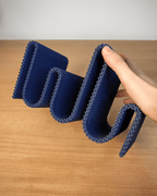Concertina Flex Bookend, TPU Desk & Book Organizer