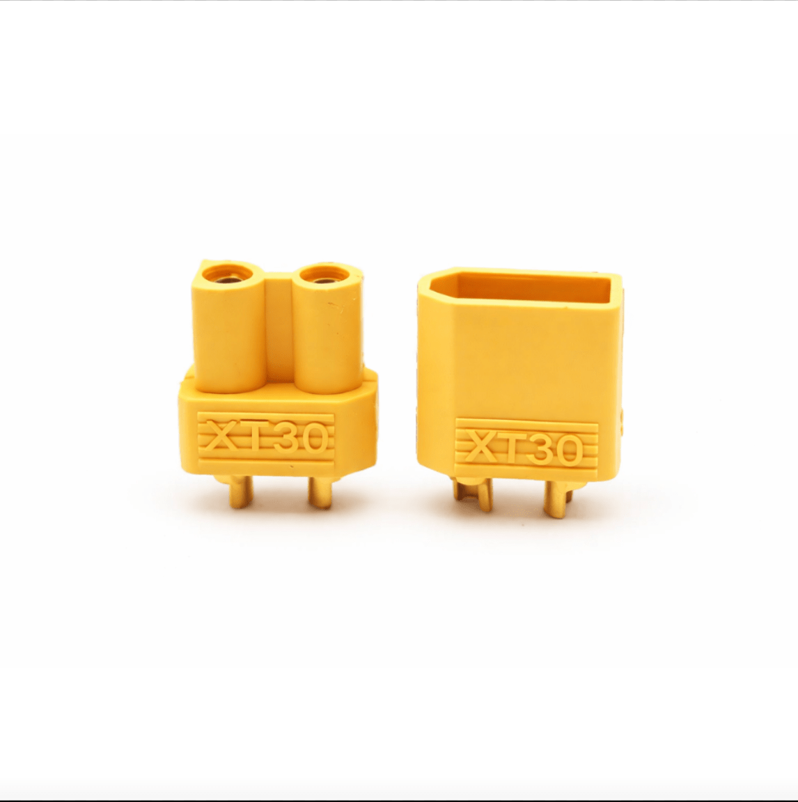 XT30 Power Connector Pair (Male + Female, 30A High Current) - OzFDM