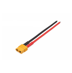 XT60 Female Power Connector with 15cm Pre - Soldered Leads (14AWG, 60A) - OzFDM