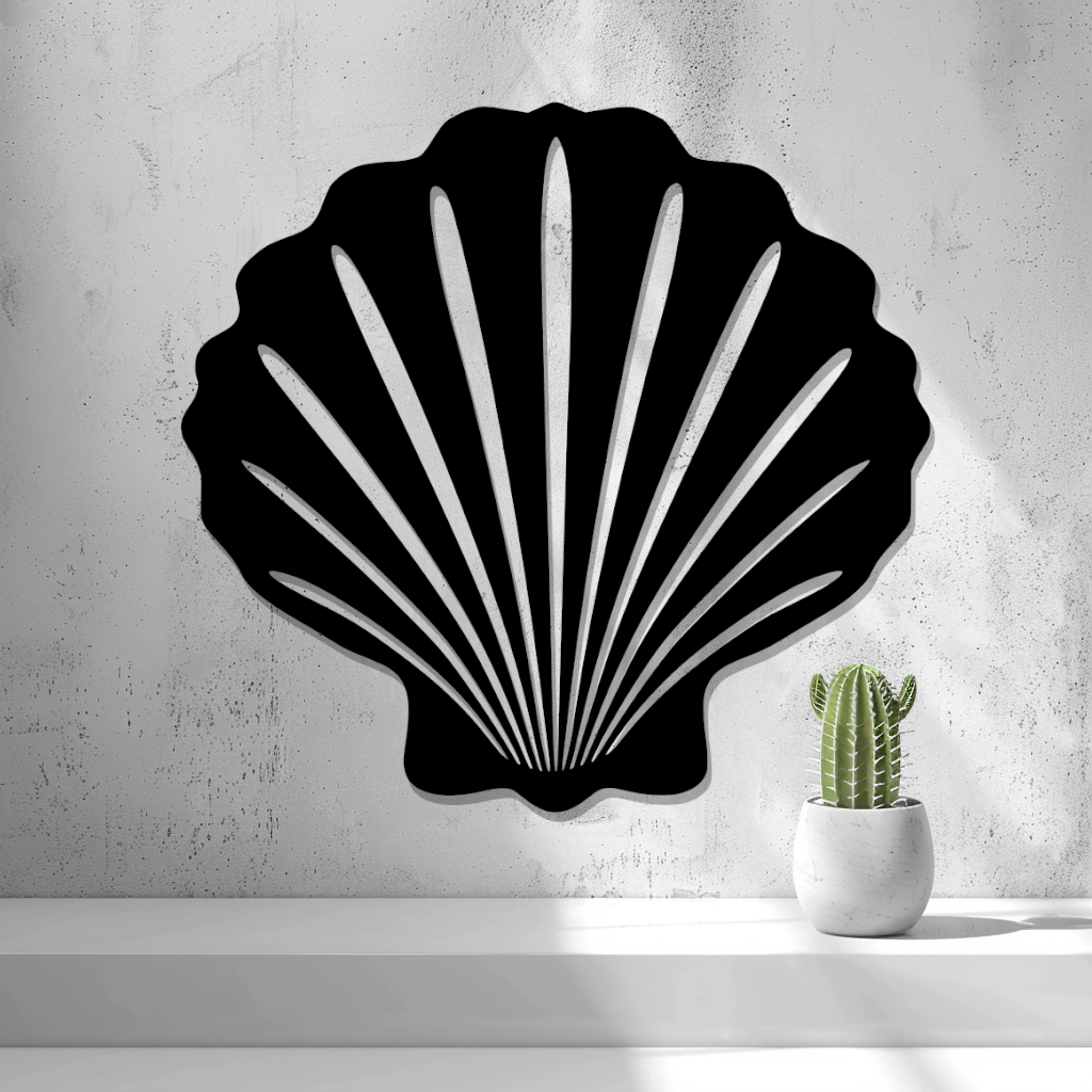 2d Shell Wall Art