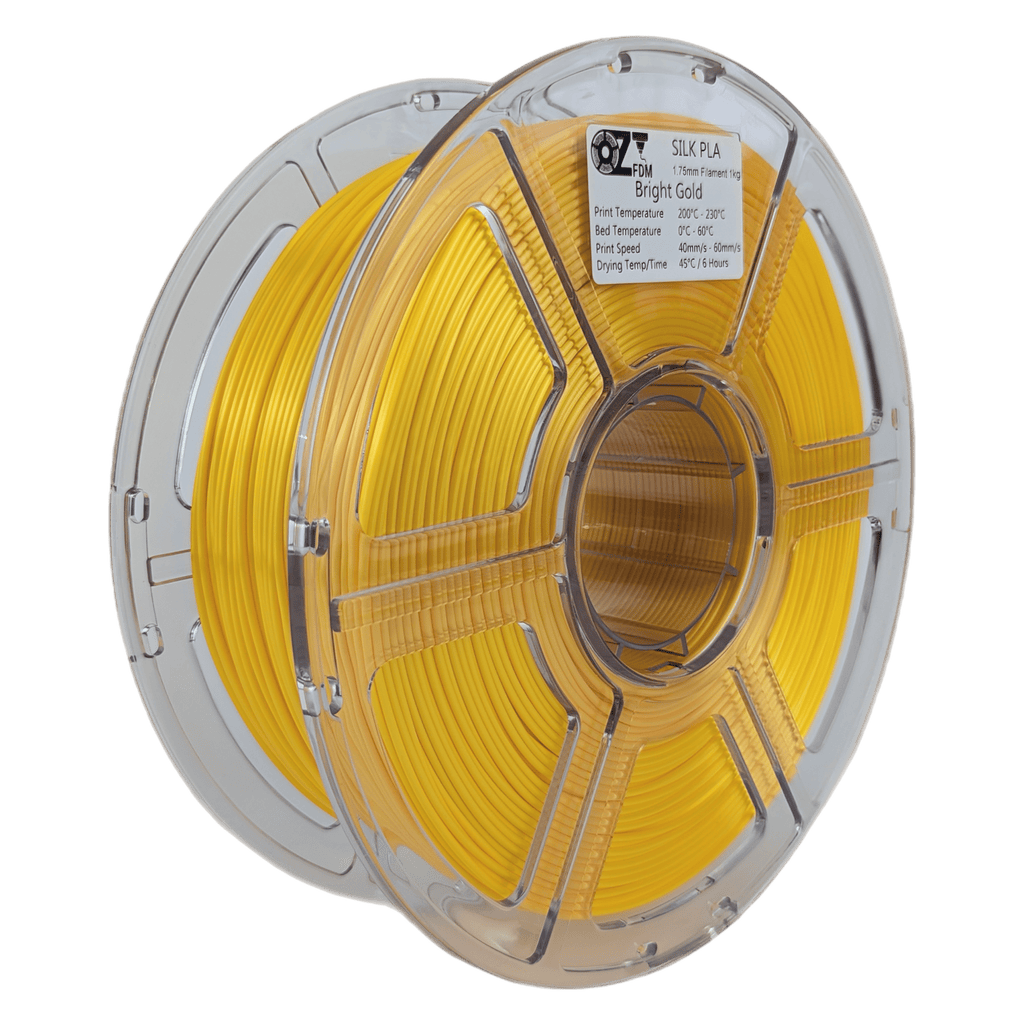OzFDM Silk PLA 3D Printing Filament 1.75mm 1KG - OzFDM