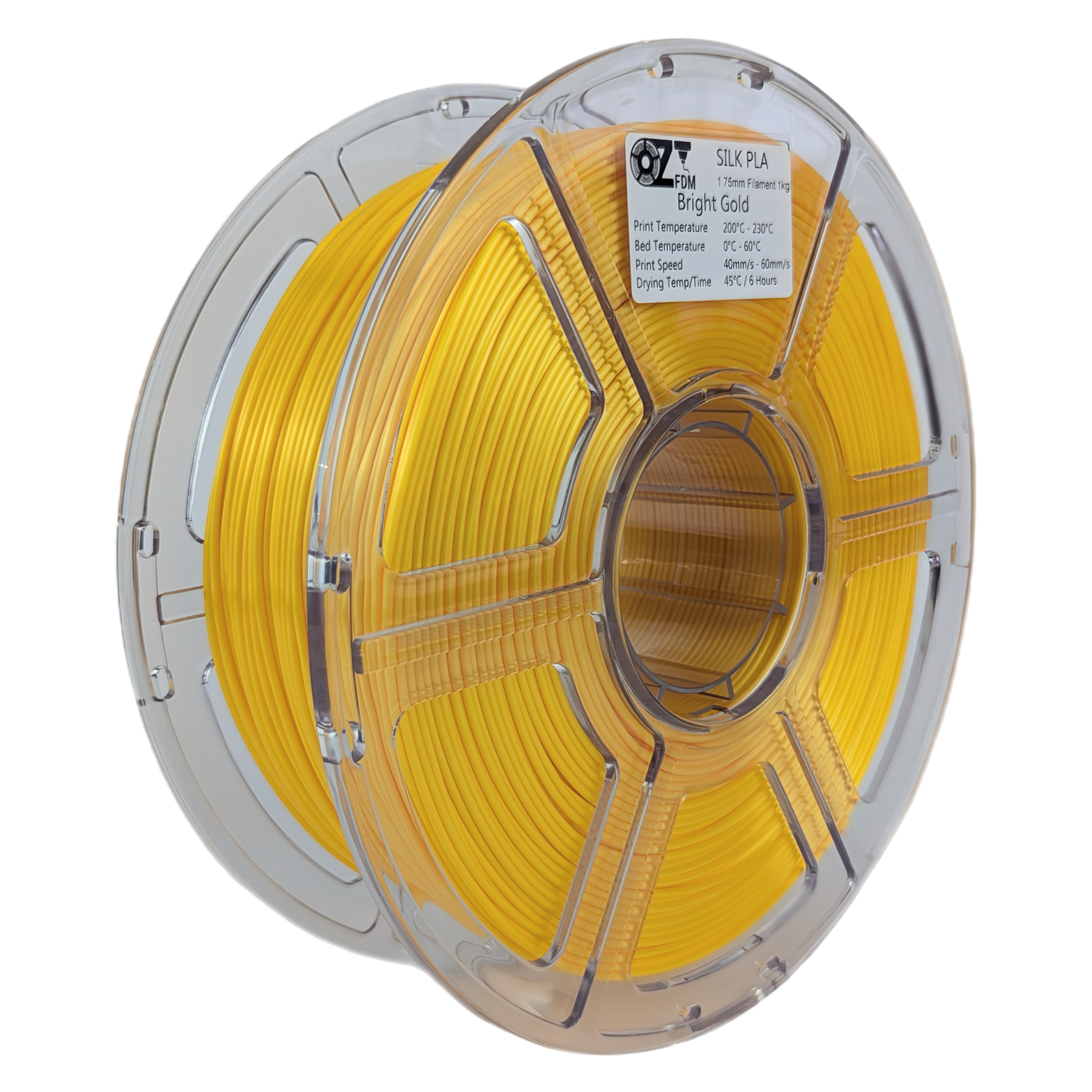 OzFDM Silk PLA 3D Printing Filament 1.75mm 1KG