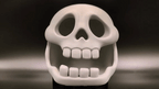 Skull Cave Storage Holder, Gothic 3D Printed Tea Light Decor