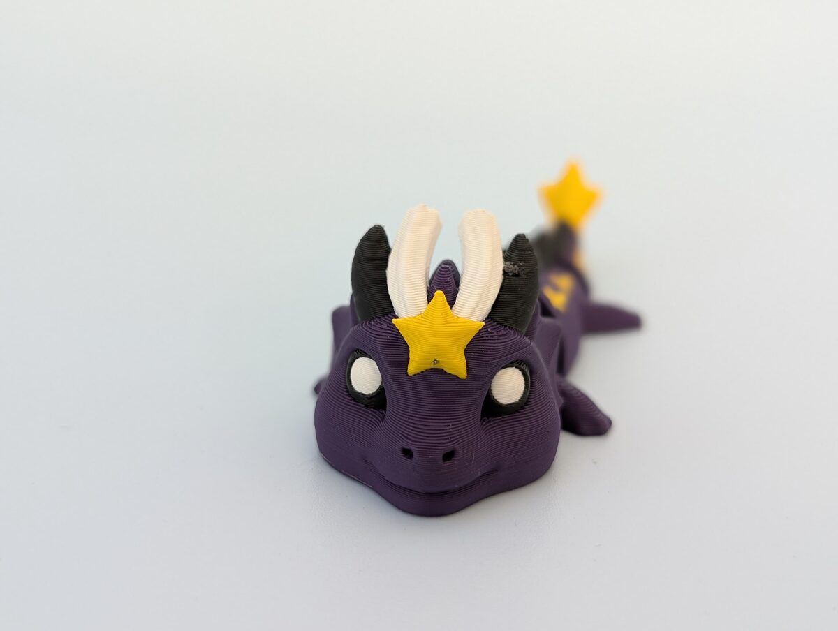 Starlight Dragon - Articulated Figure Keychain