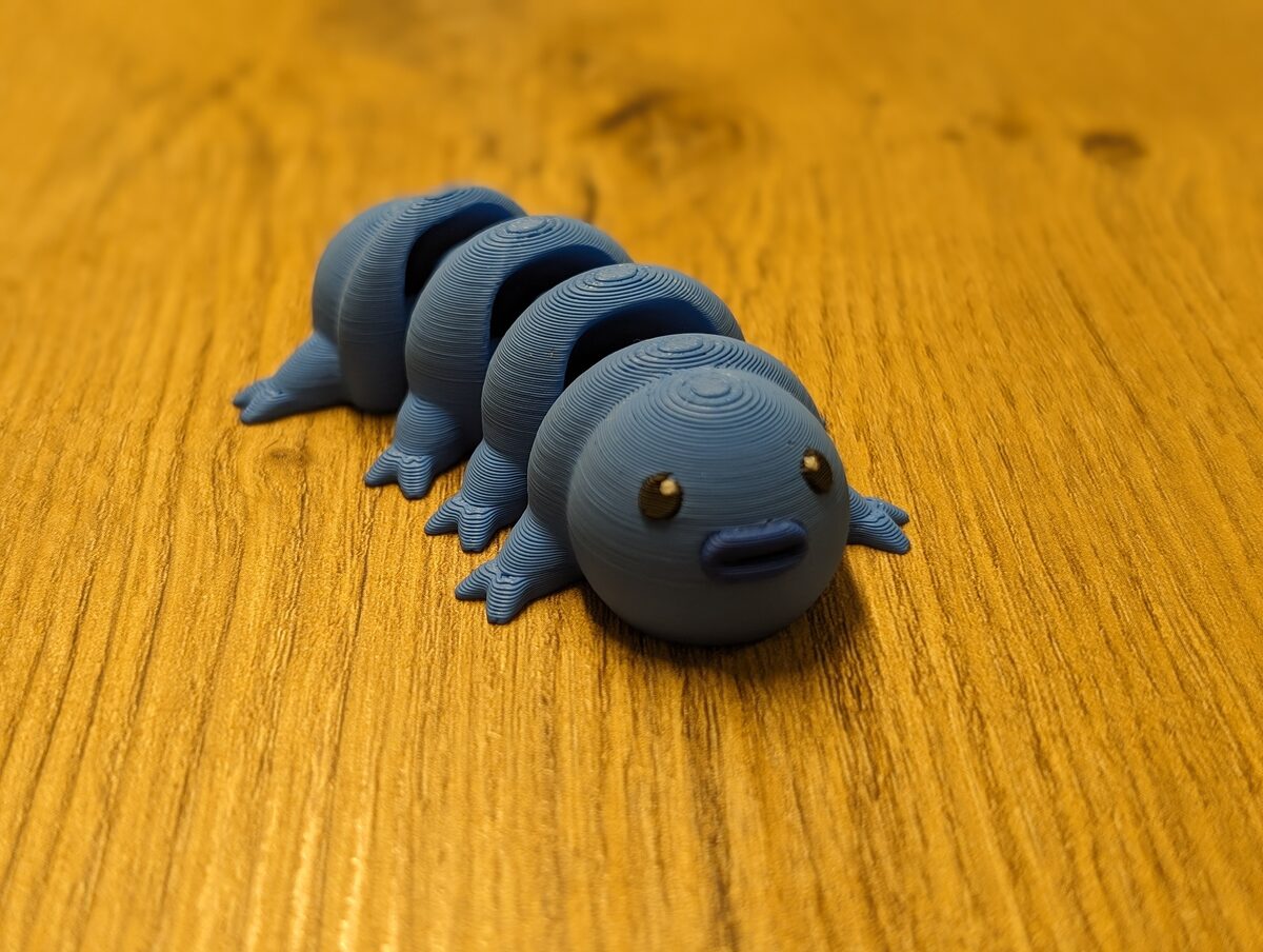 Tardigrade - Articulated Figure Keychain