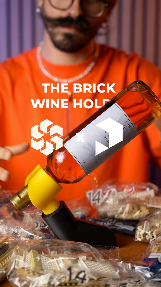 The Brick - Wine Holder