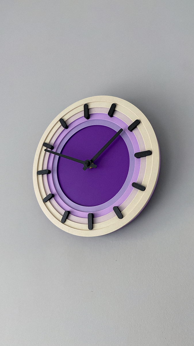 Topo Wall Clock