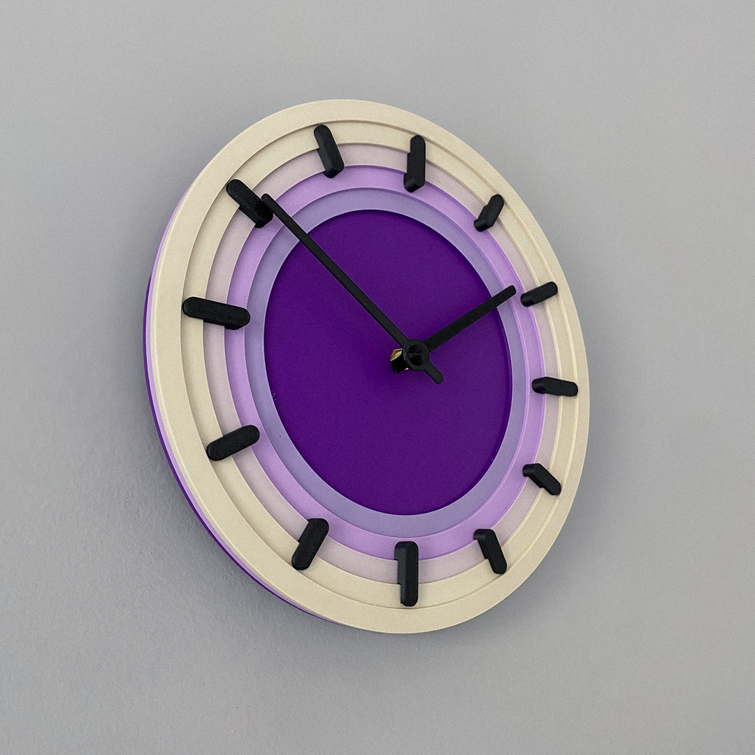 Topo Wall Clock