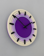 Topo Contour Wall Clock, 3D Printed Topographic Decor