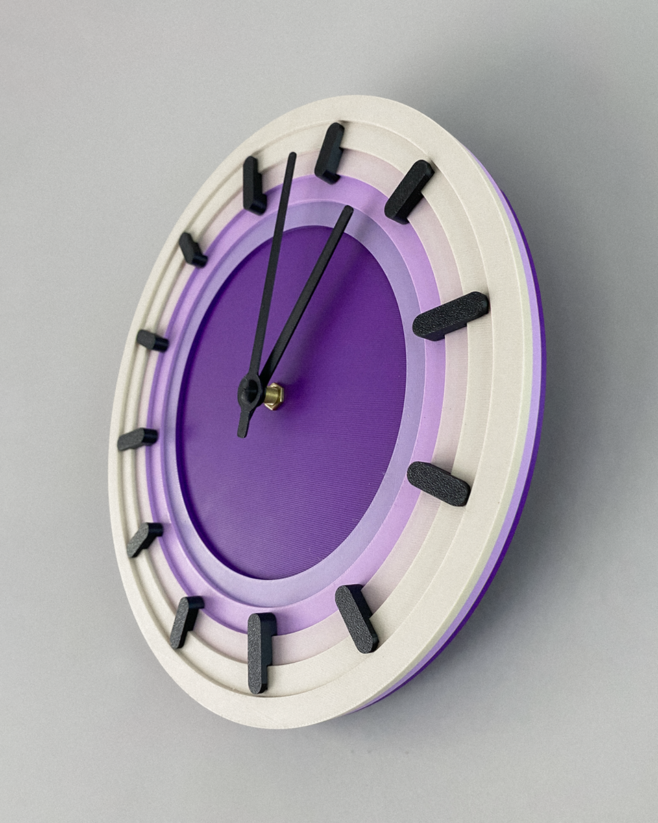 Topo Wall Clock