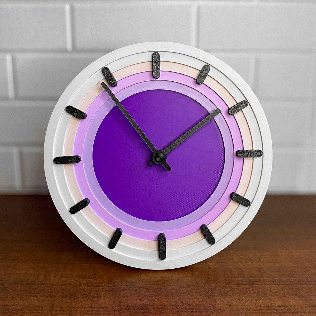 Topo Wall Clock