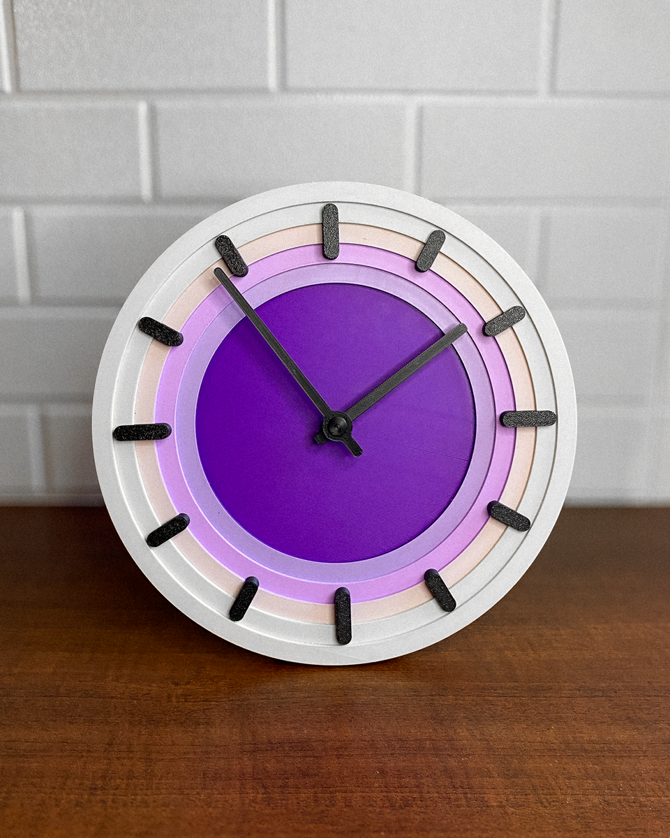 Topo Wall Clock