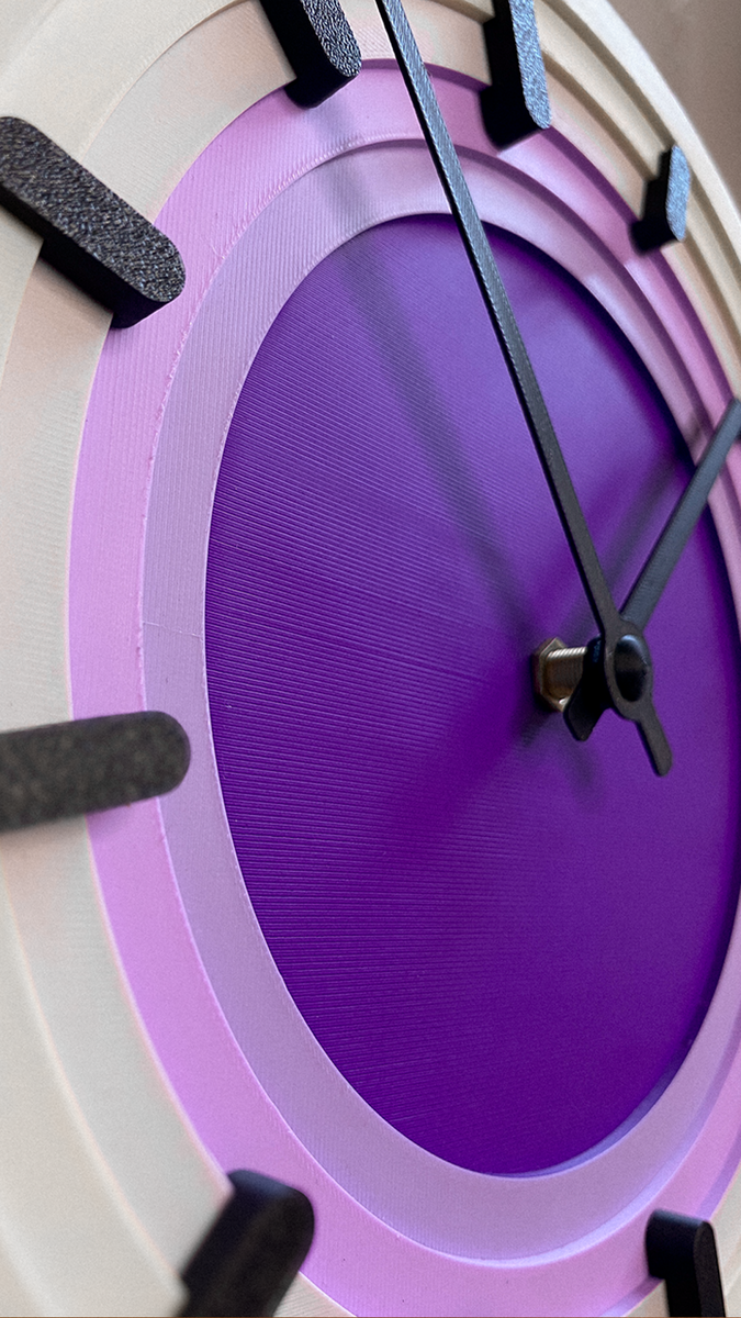 Topo Wall Clock