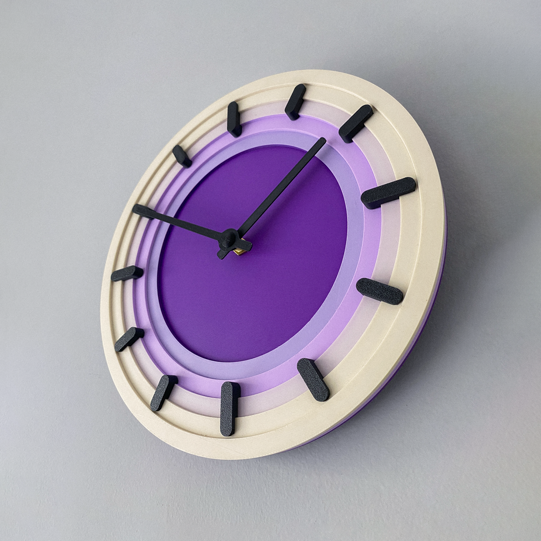 Topo Wall Clock