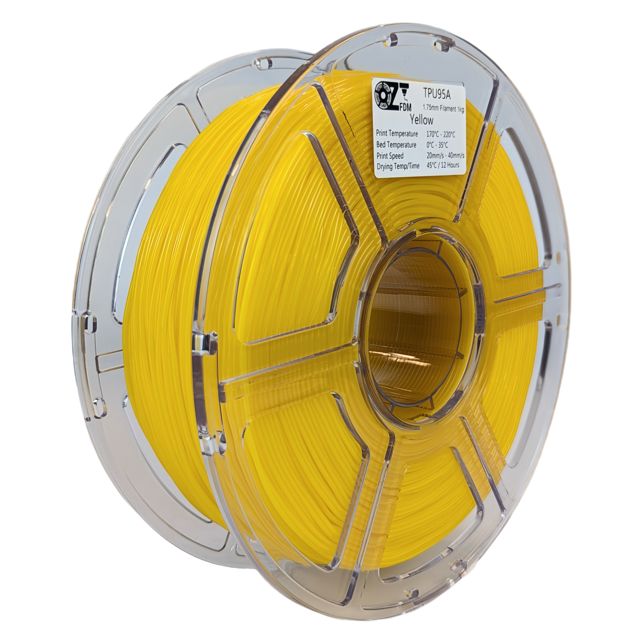 OzFDM TPU95A 3D Printing Filament 1.75mm 1KG