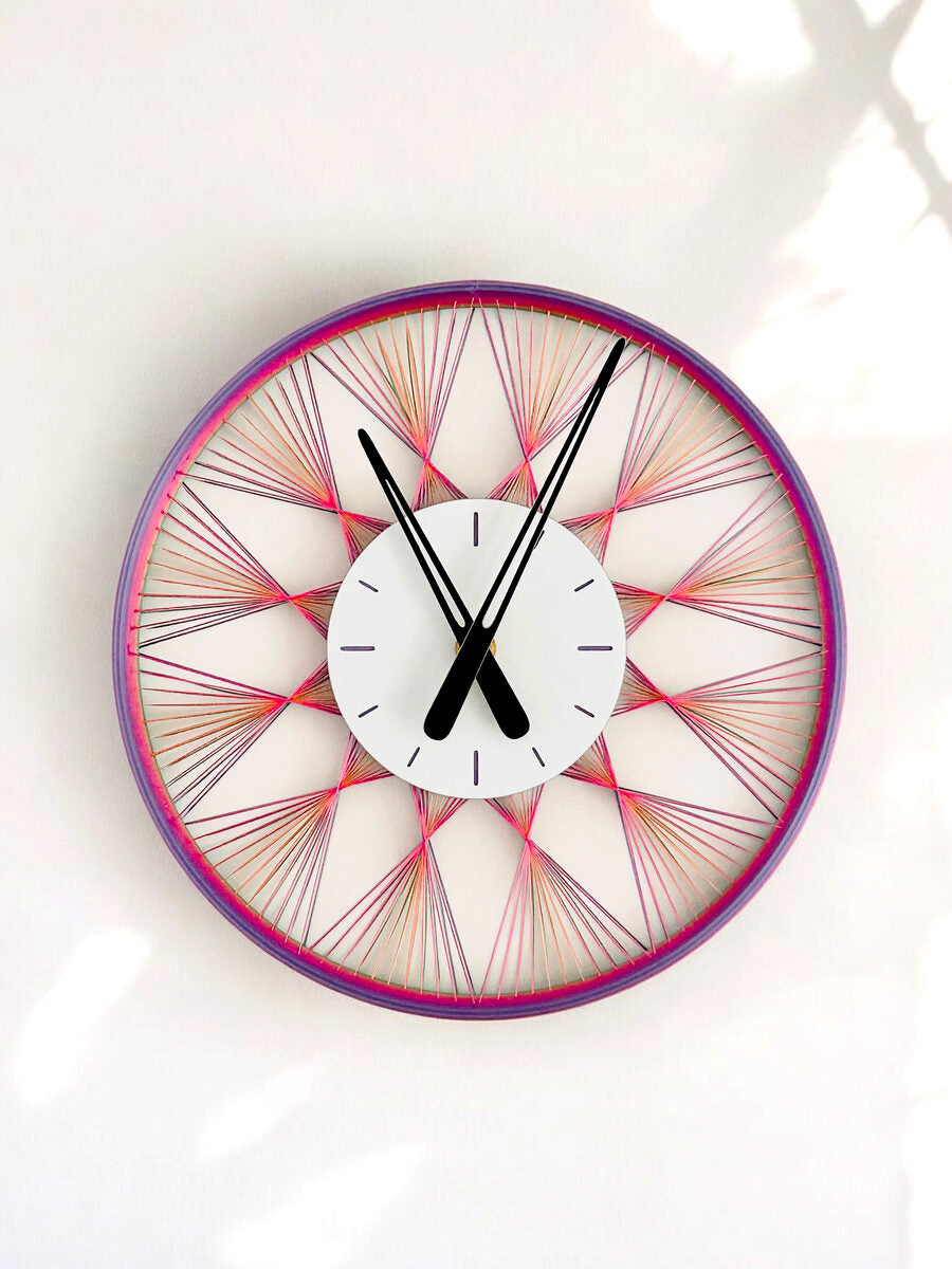 Trama | String Art Wall Clock